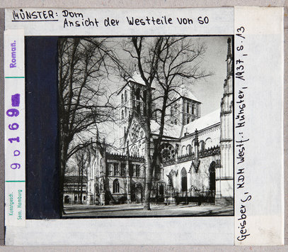 Vorschaubild Münster: Dom, Aussenansicht der Westteile von SO 